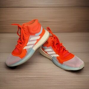 Adidas Marquee Boost Basketball Shoes Men's Size 15 Fire Orange